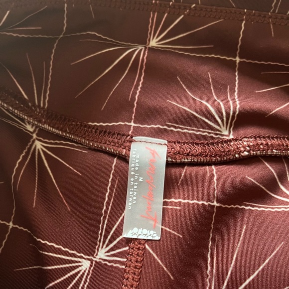 NWOT FP High-Rise Sneak Peek Leggings - Ginger Spice Combo - Picture 6 of 11